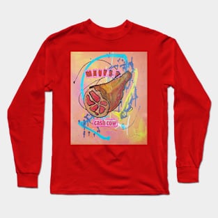 Pop-Art Ham Comic 190 Long Sleeve T-Shirt